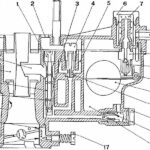 Carburetor of Fiat 500 engine - project