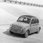 Fiat 500 Abarth sulla pista di Monza