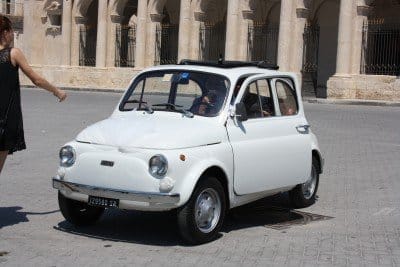 La Fiat Cinquecento d'epoca R di Alessandro