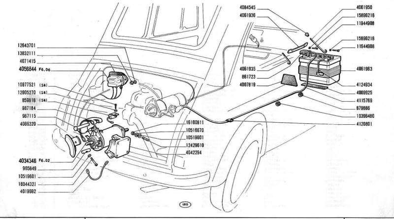 impianto elettrico Fiat 500