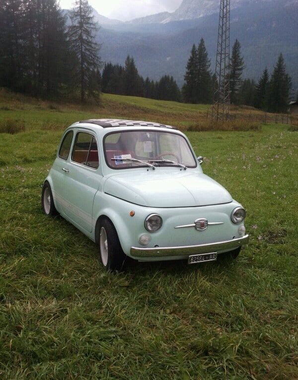 la Fiat 500 di Davide
