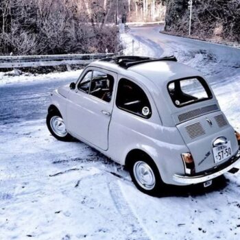 Neve, neve, neve … ma le nostre Fiat 500 non si fermano!