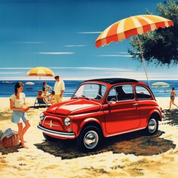 Vacanze con la propria Fiat 500 d’epoca: un’avventura tra stile e nostalgia