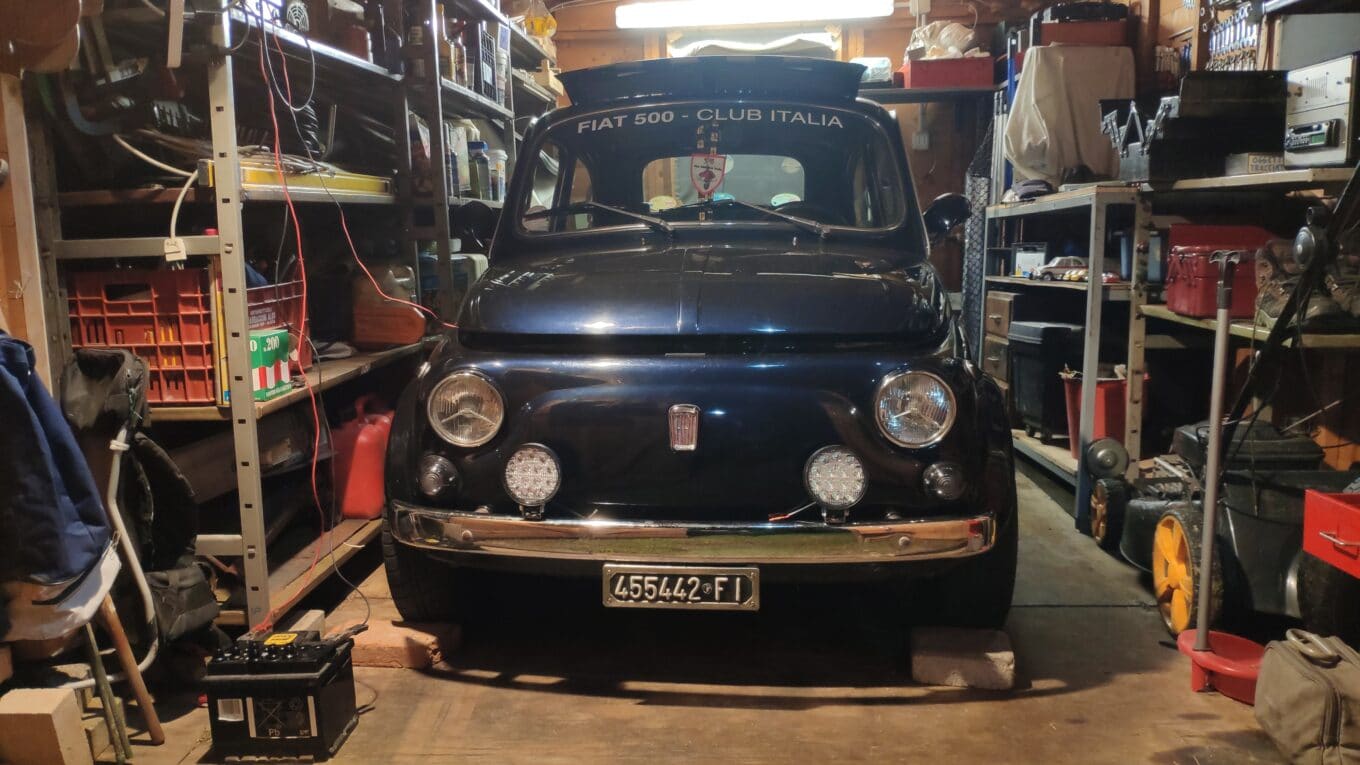 La Fiat 500 di Luca