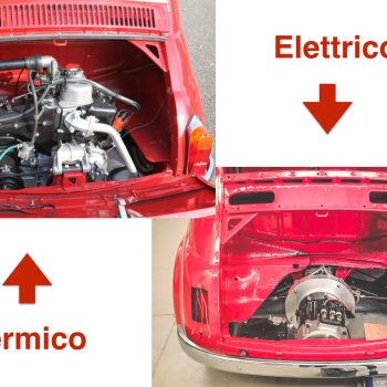 Trasformiamo la nostra Fiat 500 in elettrica: Motore termico Vs Elettrico