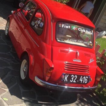 La Fiat 500 di Patrick