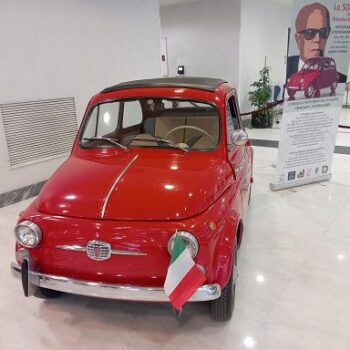 A Genova la Fiat 500D di Sandro Pertini