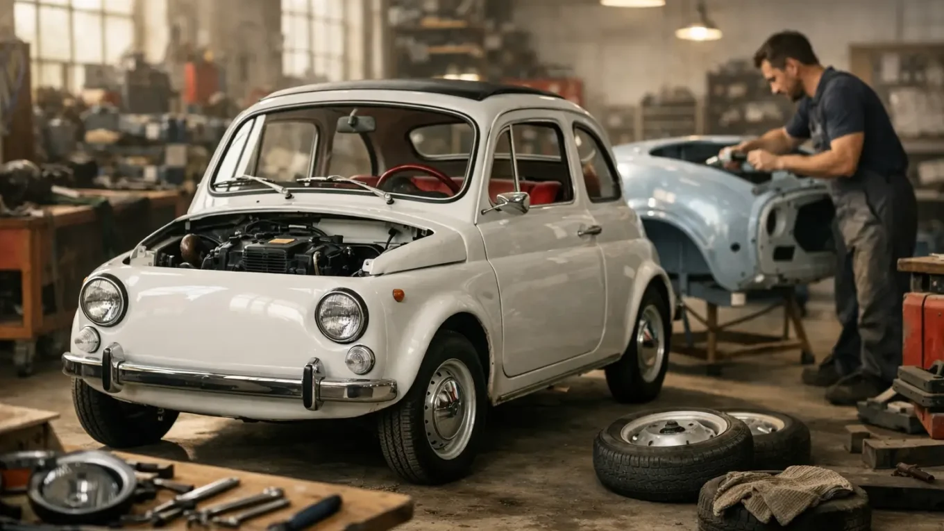 Come restaurare una Fiat 500 storica