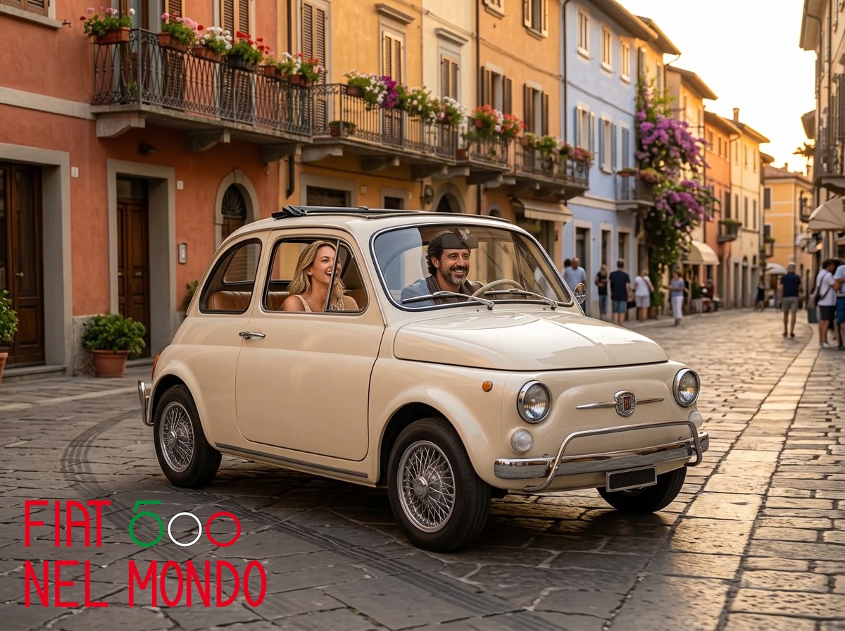 Comprare Fiat 500 d’epoca online- il primo giro dopo averla acquistata