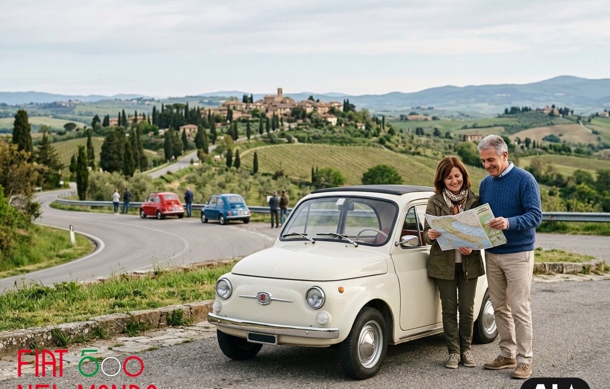 Raduni e viaggi con la Cinquecento senza stress