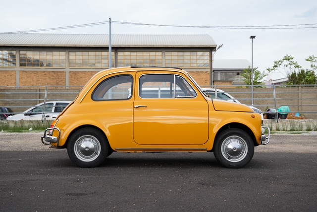 FIAT 500 L 1969 Vintage - Fully restored - left and drive (LHD).